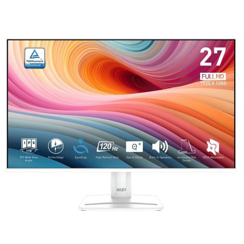 Купить Монитор MSI 27" PRO MP275 E2 White - цена в Харькове, Киеве, Днепре, Одессе
в интернет-магазине Telemart фото