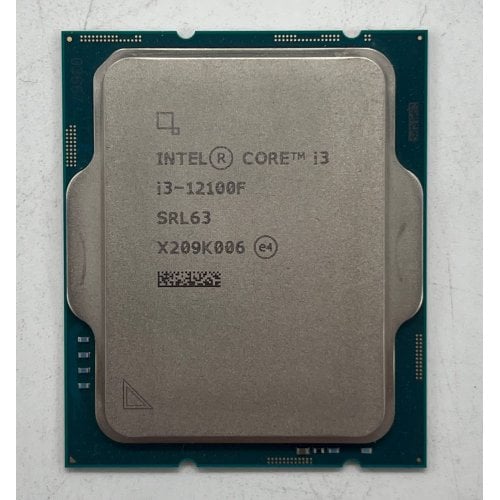 Процесор Intel Core i3-12100F 3.3(4.3)GHz 12MB s1700 Tray (CM8071504651013) (Відновлено продавцем, 728363) купити з перевіркою сумісності: огляд, характеристики, ціна у Києві, Львові, Вінниці, Хмельницькому, Івано-Франківську, Україні | інтернет-магазин TELEMART.UA фото