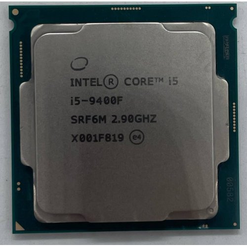 Процесор Intel Core i5-9400F 2.9(4.1)GHz 9MB s1151 Tray (CM8068403358819) (Відновлено продавцем, 728619) купити з перевіркою сумісності: огляд, характеристики, ціна у Києві, Львові, Вінниці, Хмельницькому, Івано-Франківську, Україні | інтернет-магазин TELEMART.UA фото