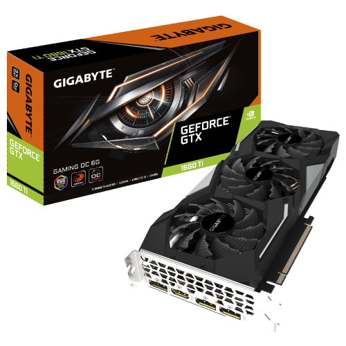 Купить Видеокарта Gigabyte GeForce GTX 1660 Ti Gaming OC 6144MB (GV-N166TGAMING OC-6GD) (Восстановлено продавцом, 728626) с проверкой совместимости: обзор, характеристики, цена в Киеве, Днепре, Одессе, Харькове, Украине | интернет-магазин TELEMART.UA фото