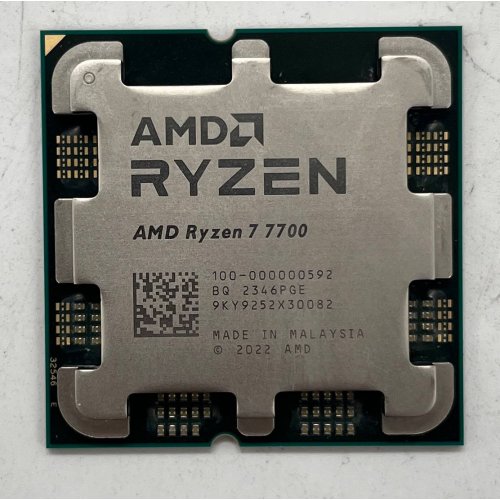 Процесор AMD Ryzen 7 7700 3.8(5.3)GHz 32MB sAM5 Tray (100-000000592) (Відновлено продавцем, 728706) купити з перевіркою сумісності: огляд, характеристики, ціна у Києві, Львові, Вінниці, Хмельницькому, Івано-Франківську, Україні | інтернет-магазин TELEMART.UA фото