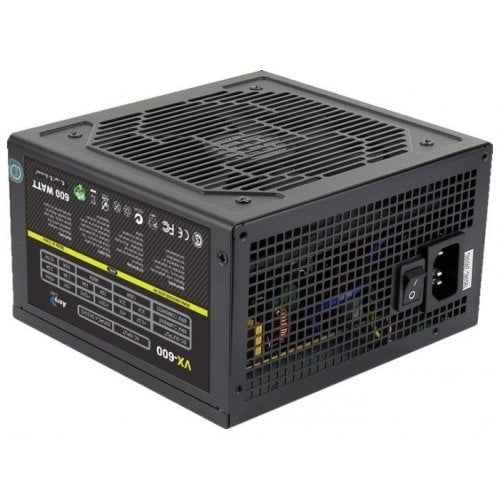 Блок живлення Aerocool Value Series 600W (VX-600) (Відновлено продавцем, 728774) купити з перевіркою сумісності: огляд, характеристики, ціна у Києві, Львові, Вінниці, Хмельницькому, Івано-Франківську, Україні | інтернет-магазин TELEMART.UA фото