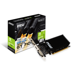 Відеокарта MSI GeForce GT 710 2048MB (GT 710 2GD3H LP) (Відновлено продавцем, 729261)