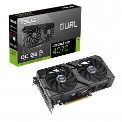 Уценка видеокарта Asus GeForce RTX 4070 Dual EVO OC 12288MB (DUAL-RTX4070-O12G-EVO) (вскрите пакування, 729280)