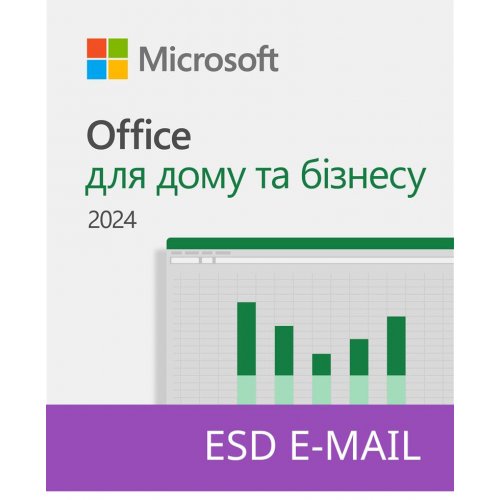 Купить Офисное приложение Microsoft Office Home and Business 2024 ESD (EP2-06605) - цена в Харькове, Киеве, Днепре, Одессе
в интернет-магазине Telemart фото