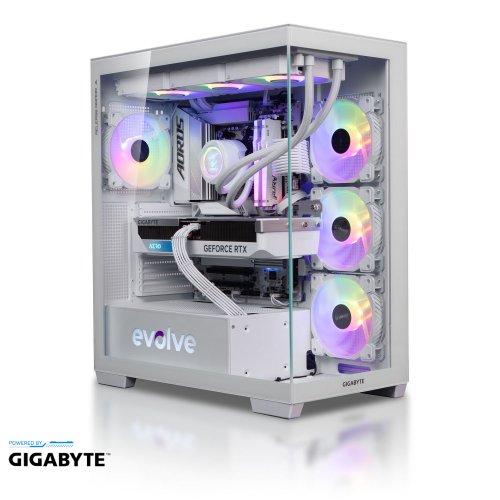 Купить Компьютер EVOLVE GamePart Platinum 9B (EVGP-P9BR980X3DN508-D532S1TWH) White - цена в Харькове, Киеве, Днепре, Одессе
в интернет-магазине Telemart фото