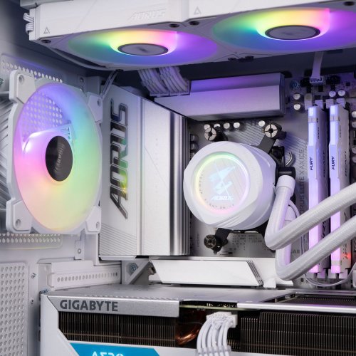 Купить Компьютер EVOLVE GamePart Platinum 9B (EVGP-P9BR980X3DN508-D532S1TWH) White - цена в Харькове, Киеве, Днепре, Одессе
в интернет-магазине Telemart фото