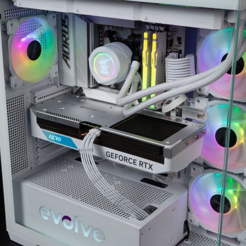 Купить Компьютер EVOLVE GamePart Platinum 9B (EVGP-P9BR980X3DN508-D532S1TWH) White - цена в Харькове, Киеве, Днепре, Одессе
в интернет-магазине Telemart фото