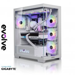 Компьютер EVOLVE GamePart Platinum 7B (EVGP-P7BR780X3DN508-D532S1TWH) White / AMD Ryzen 7 7800X3D (4.2–5.0), 8 ядер / RTX 5080 / 32 ГБ (DDR5) / 1024 ГБ (SSD)