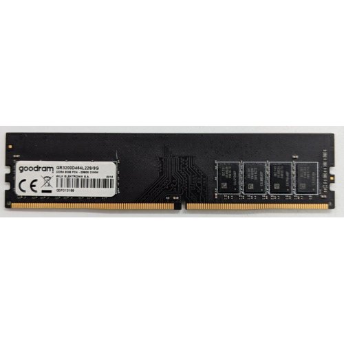 Купить Озу GoodRAM DDR4 8GB 3200Mhz (GR3200D464L22S/8G) (Восстановлено продавцом, 729436) с проверкой совместимости: обзор, характеристики, цена в Киеве, Днепре, Одессе, Харькове, Украине | интернет-магазин TELEMART.UA фото