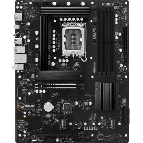 Материнська плата AsRock B860 Pro-A (s1851, Intel B860) купити з перевіркою сумісності: огляд, характеристики, ціна у Києві, Львові, Вінниці, Хмельницькому, Івано-Франківську, Україні | інтернет-магазин TELEMART.UA фото