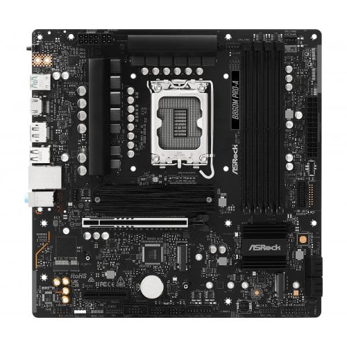 Материнська плата AsRock B860M Pro-A (s1851, Intel B860) купити з перевіркою сумісності: огляд, характеристики, ціна у Києві, Львові, Вінниці, Хмельницькому, Івано-Франківську, Україні | інтернет-магазин TELEMART.UA фото