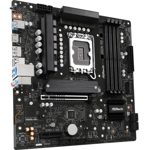 Купить Материнская плата AsRock B860M Pro-A (s1851, Intel B860) с проверкой совместимости: обзор, характеристики, цена в Киеве, Днепре, Одессе, Харькове, Украине | интернет-магазин TELEMART.UA фото