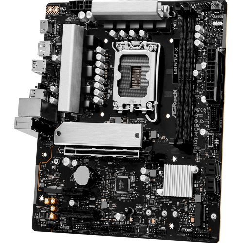 Материнська плата AsRock B860M-X (s1851, Intel B860) купити з перевіркою сумісності: огляд, характеристики, ціна у Києві, Львові, Вінниці, Хмельницькому, Івано-Франківську, Україні | інтернет-магазин TELEMART.UA фото