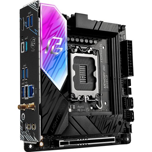 Купить Материнская плата AsRock B860I Lightning WiFi (s1851, Intel B860) с проверкой совместимости: обзор, характеристики, цена в Киеве, Днепре, Одессе, Харькове, Украине | интернет-магазин TELEMART.UA фото