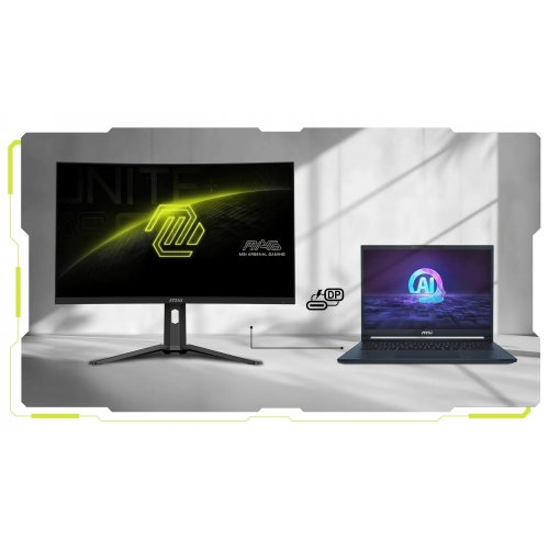 Купити Монітор MSI 31.5" MAG 321CUPDF Black - ціна в Києві, Львові, Вінниці, Хмельницькому, Франківську, Україні | інтернет-магазин TELEMART.UA фото