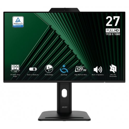 Купить Монитор MSI 27" PRO MP272PMG Black - цена в Харькове, Киеве, Днепре, Одессе
в интернет-магазине Telemart фото