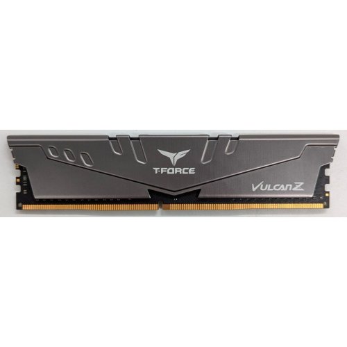 Купить Озу Team DDR4 8GB 3200Mhz T-Force Vulcan Z Grey (TLZGD48G3200HC16C01) (Восстановлено продавцом, 729684) с проверкой совместимости: обзор, характеристики, цена в Киеве, Днепре, Одессе, Харькове, Украине | интернет-магазин TELEMART.UA фото