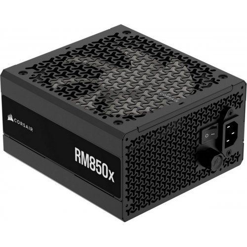 Блок живлення Corsair RM850x 850W (CP-9020270-EU) купити з перевіркою сумісності: огляд, характеристики, ціна у Києві, Львові, Вінниці, Хмельницькому, Івано-Франківську, Україні | інтернет-магазин TELEMART.UA фото