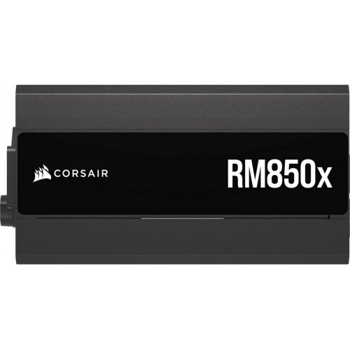 Блок живлення Corsair RM850x 850W (CP-9020270-EU) купити з перевіркою сумісності: огляд, характеристики, ціна у Києві, Львові, Вінниці, Хмельницькому, Івано-Франківську, Україні | інтернет-магазин TELEMART.UA фото