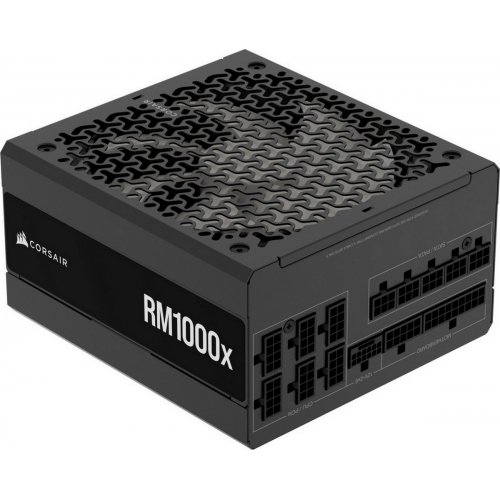 Блок живлення Corsair RM1000x 1000W (CP-9020271-EU) купити з перевіркою сумісності: огляд, характеристики, ціна у Києві, Львові, Вінниці, Хмельницькому, Івано-Франківську, Україні | інтернет-магазин TELEMART.UA фото