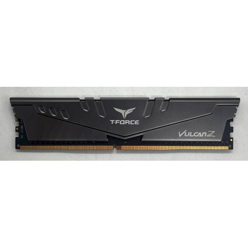 Купить Озу Team DDR4 8GB 3200Mhz T-Force Vulcan Z Grey (TLZGD48G3200HC16C01) (Восстановлено продавцом, 729706) с проверкой совместимости: обзор, характеристики, цена в Киеве, Днепре, Одессе, Харькове, Украине | интернет-магазин TELEMART.UA фото