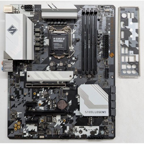 Купить Материнская плата AsRock B560 Steel Legend (s1200, Intel B560) (Восстановлено продавцом, 729797) с проверкой совместимости: обзор, характеристики, цена в Киеве, Днепре, Одессе, Харькове, Украине | интернет-магазин TELEMART.UA фото