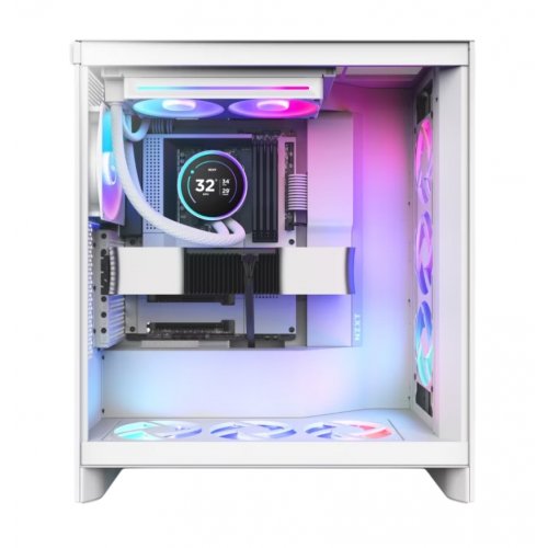 Готова СВО NZXT Kraken Elite 240 RGB (RL-KR24E-W2) White купити з перевіркою сумісності: огляд, характеристики, ціна у Києві, Львові, Вінниці, Хмельницькому, Івано-Франківську, Україні | інтернет-магазин TELEMART.UA фото