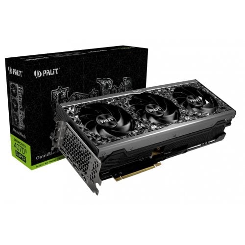 Купить Видеокарта Palit GeForce RTX 4070 Ti SUPER GameRock OmniBlack 16384MB (NED47TS019T2-1020Q) с проверкой совместимости: обзор, характеристики, цена в Киеве, Днепре, Одессе, Харькове, Украине | интернет-магазин TELEMART.UA фото