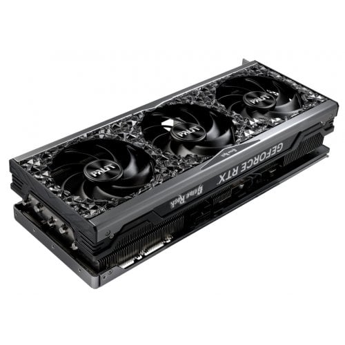 Відеокарта Palit GeForce RTX 4070 Ti SUPER GameRock OmniBlack 16384MB (NED47TS019T2-1020Q) купити з перевіркою сумісності: огляд, характеристики, ціна у Києві, Львові, Вінниці, Хмельницькому, Івано-Франківську, Україні | інтернет-магазин TELEMART.UA фото