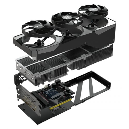 Купить Видеокарта Inno3D GeForce RTX 5070 Ti iCHILL X3 16384MB (C507T3-16D7X-176069H) с проверкой совместимости: обзор, характеристики, цена в Киеве, Днепре, Одессе, Харькове, Украине | интернет-магазин TELEMART.UA фото