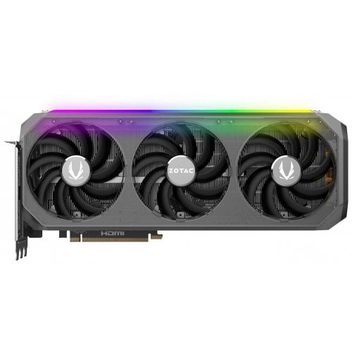 Відеокарта Zotac GeForce RTX 5090 GAMING AMP Extreme INFINITY 32768MB (ZT-B50900B-10P) купити з перевіркою сумісності: огляд, характеристики, ціна у Києві, Львові, Вінниці, Хмельницькому, Івано-Франківську, Україні | інтернет-магазин TELEMART.UA фото