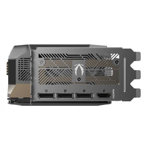 Відеокарта Zotac GeForce RTX 5090 GAMING AMP Extreme INFINITY 32768MB (ZT-B50900B-10P) купити з перевіркою сумісності: огляд, характеристики, ціна у Києві, Львові, Вінниці, Хмельницькому, Івано-Франківську, Україні | інтернет-магазин TELEMART.UA фото