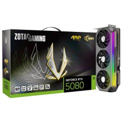 Видеокарта Zotac GeForce RTX 5080 GAMING AMP Extreme INFINITY 16384MB (ZT-B50800B-10P)