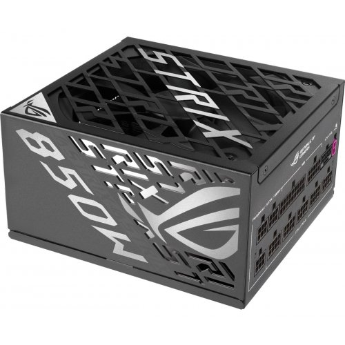 Блок живлення Asus ROG Strix 850W Platinum (90YE00W2-B0NA00) Black купити з перевіркою сумісності: огляд, характеристики, ціна у Києві, Львові, Вінниці, Хмельницькому, Івано-Франківську, Україні | інтернет-магазин TELEMART.UA фото