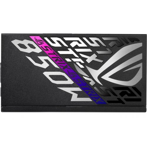 Блок живлення Asus ROG Strix 850W Platinum (90YE00W2-B0NA00) Black купити з перевіркою сумісності: огляд, характеристики, ціна у Києві, Львові, Вінниці, Хмельницькому, Івано-Франківську, Україні | інтернет-магазин TELEMART.UA фото