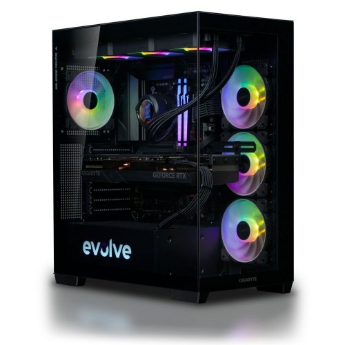 Купить Компьютер EVOLVE GamePart Platinum 9B (EVGP-P9BR980X3DN508-D532S1TBK) Black - цена в Харькове, Киеве, Днепре, Одессе
в интернет-магазине Telemart фото