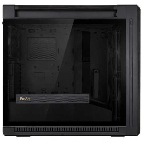 Корпус Asus ProArt PA602 Wood Edition - Tempered Glass без БЖ (90DC00J0-B09010) Black купити з перевіркою сумісності: огляд, характеристики, ціна у Києві, Львові, Вінниці, Хмельницькому, Івано-Франківську, Україні | інтернет-магазин TELEMART.UA фото