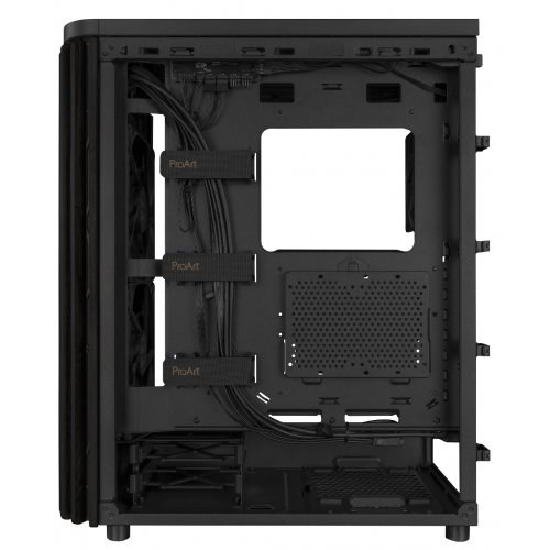 Корпус Asus ProArt PA401 Wood Edition - Metal без БЖ (90DC00M0-B39010) Black купити з перевіркою сумісності: огляд, характеристики, ціна у Києві, Львові, Вінниці, Хмельницькому, Івано-Франківську, Україні | інтернет-магазин TELEMART.UA фото