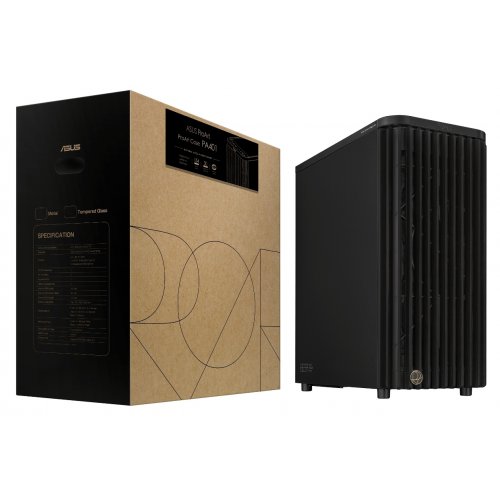 Корпус Asus ProArt PA401 Wood Edition - Metal без БЖ (90DC00M0-B39010) Black купити з перевіркою сумісності: огляд, характеристики, ціна у Києві, Львові, Вінниці, Хмельницькому, Івано-Франківську, Україні | інтернет-магазин TELEMART.UA фото