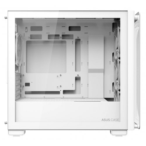 Корпус Asus A23 Plus Tempered Glass без БЖ (90DC00K3-B19010) White купити з перевіркою сумісності: огляд, характеристики, ціна у Києві, Львові, Вінниці, Хмельницькому, Івано-Франківську, Україні | інтернет-магазин TELEMART.UA фото