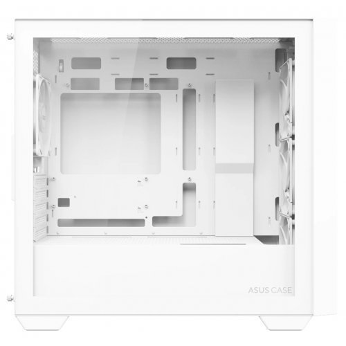 Корпус Asus A21 Plus Tempered Glass без БЖ (90DC00H3-B19010) White купити з перевіркою сумісності: огляд, характеристики, ціна у Києві, Львові, Вінниці, Хмельницькому, Івано-Франківську, Україні | інтернет-магазин TELEMART.UA фото