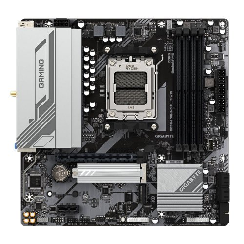 Photo Motherboard Gigabyte B650M GAMING PLUS WIFI (sAM5, AMD B650)