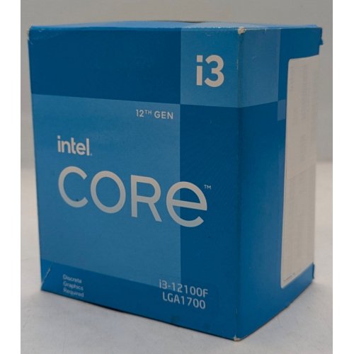 Купить Процессор Intel Core i3-12100F 3.3(4.3)GHz 12MB s1700 Box (BX8071512100F) (Восстановлено продавцом, 730538) с проверкой совместимости: обзор, характеристики, цена в Киеве, Днепре, Одессе, Харькове, Украине | интернет-магазин TELEMART.UA фото