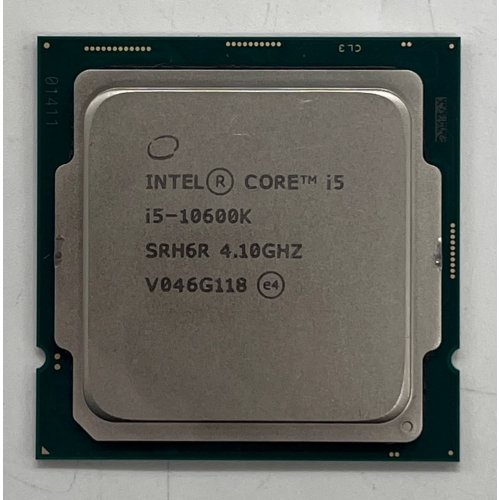 Купить Процессор Intel Core i5-10600K 4.1(4.8)GHz 12MB s1200 Tray (CM8070104282134) (Восстановлено продавцом, 730571) с проверкой совместимости: обзор, характеристики, цена в Киеве, Днепре, Одессе, Харькове, Украине | интернет-магазин TELEMART.UA фото