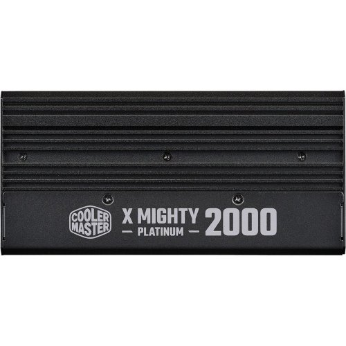 Блок живлення Cooler Master X Mighty Platinum 2000W ATX 3.1 (MPS-K001-AFBP-BEU) купити з перевіркою сумісності: огляд, характеристики, ціна у Києві, Львові, Вінниці, Хмельницькому, Івано-Франківську, Україні | інтернет-магазин TELEMART.UA фото