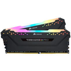 Озп Corsair DDR4 16GB (2x8GB) 3600Mhz Vengeance RGB Pro Black (CMW16GX4M2D3600C18) (Відновлено продавцем, 730818)