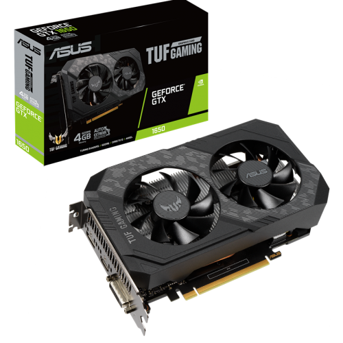 Відеокарта Asus TUF GeForce GTX 1650 Gaming 4096MB (TUF-GTX1650-4GD6-P-GAMING) (Відновлено продавцем, 731375) купити з перевіркою сумісності: огляд, характеристики, ціна у Києві, Львові, Вінниці, Хмельницькому, Івано-Франківську, Україні | інтернет-магазин TELEMART.UA фото