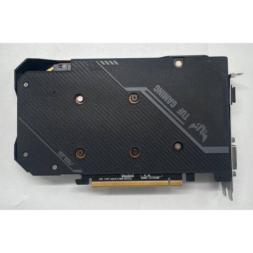 Відеокарта Asus TUF GeForce GTX 1650 Gaming 4096MB (TUF-GTX1650-4GD6-P-GAMING) (Відновлено продавцем, 731375) купити з перевіркою сумісності: огляд, характеристики, ціна у Києві, Львові, Вінниці, Хмельницькому, Івано-Франківську, Україні | інтернет-магазин TELEMART.UA фото