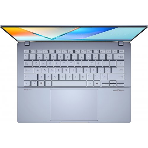 Купити Ноутбук Asus Vivobook S 14 OLED S5406SA-PP013W (90NB15R2-M000Y0) Mist Blue - ціна в Києві, Львові, Вінниці, Хмельницькому, Франківську, Україні | інтернет-магазин TELEMART.UA фото